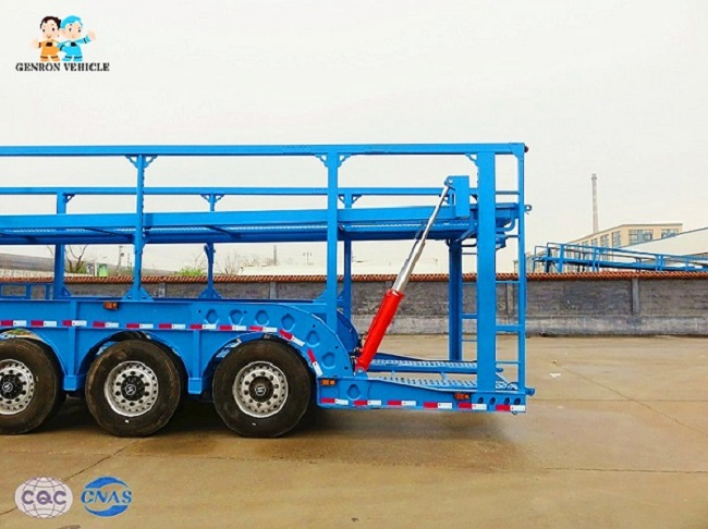Международный 24000mm закрытый Semi трейлер Hauler автомобиля