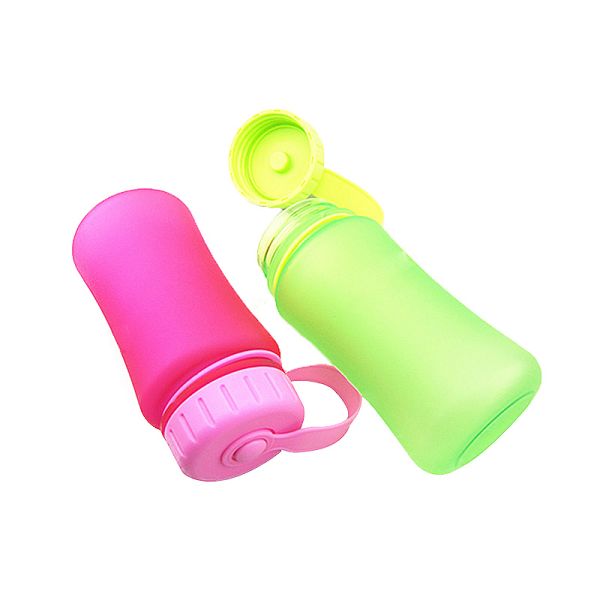 Children School Cold Water Bottle , Colorful 500ml Water Bottle Anti Leak
