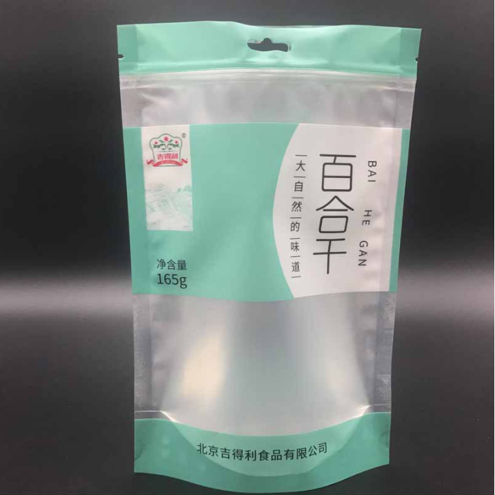 50g Stand Up Aluminum Foil Ziplock Bag For Tea Packaging