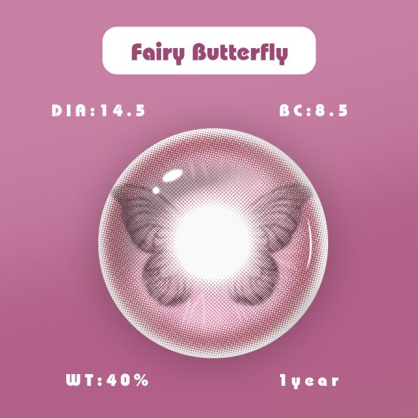 Soft Cosmetic Eye Contacts Green Cosmetic Contact Lenses 14.2mm Diameter