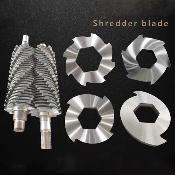 Plastic Shredder Machine Blades PET Bottle Crusher Tire Shredder Recycling Blade Knives