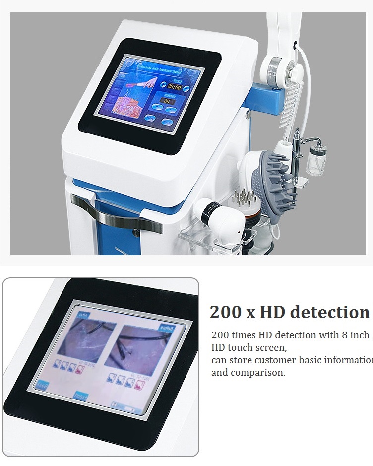Professional Laser Beauty Machine with Multi Functional System for Hair Regrowth Scalp Hydration and Relief of Itching and Dandruff