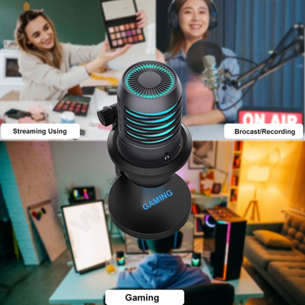 HD 1080p Webcams With RGB Lighting
