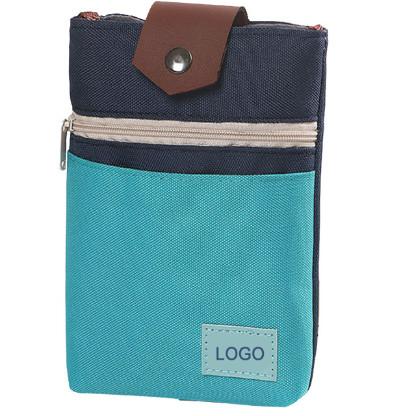 Personalized Girls Polyester Passport Cover Wallet 130*170*25mm With Zipper