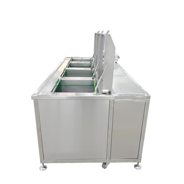 Four Tank Ultrasonic Mold Cleaner 40KHZ Electrolytic Cleaning Machine For Molds