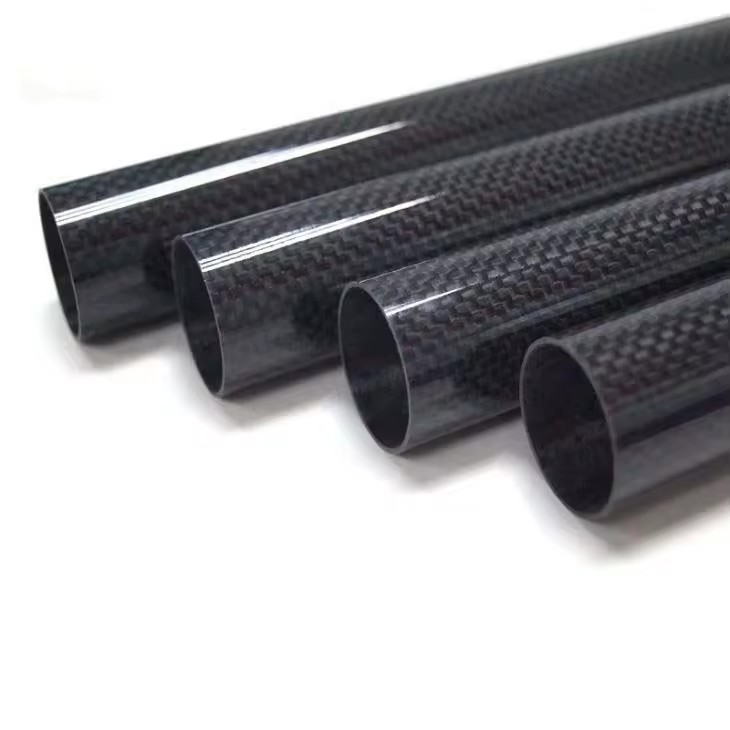 Custom Carbon Fiber Intake Pipe Carbon Fiber Exhaust Pipe For Car And Motorcycle Professional