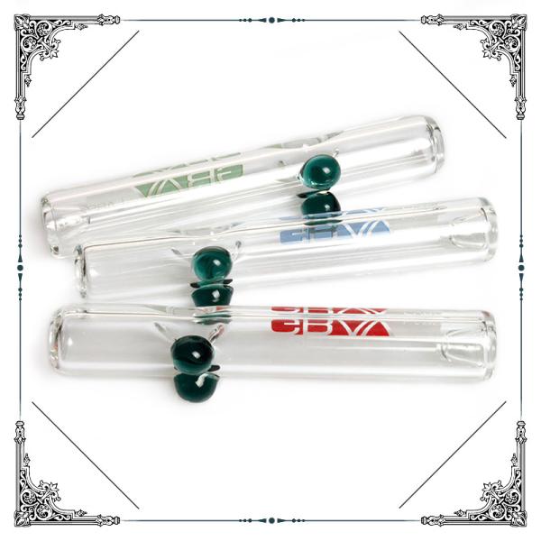 4 Inches Steamroller Smoking Glass Tube For Smoking Hand Pipes 2 Cm Diameter Tube