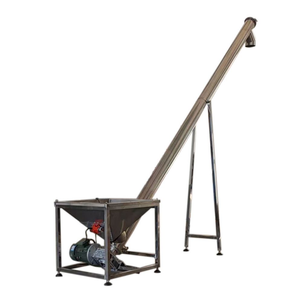 High-Accuracy Stainless Steel Screw Conveyor Machine with Fully Sealed Conveying for Automatic Powder Feeding