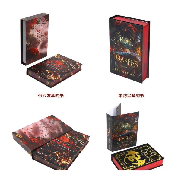 High Precision Custom Hardcover Book Printing Perfect Binding Full Color Book Printing