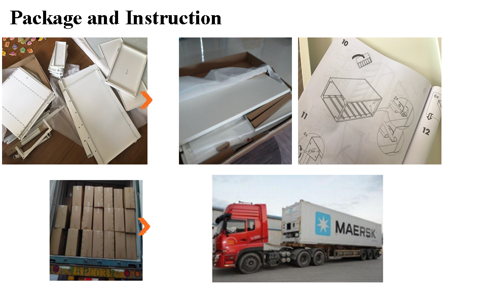 Height 620mm Q235 Steel BSCI TV Stand  Cabinet