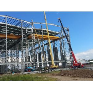 Prefab Industrial Structural Fabrication , Large Metal Sheds Workshops