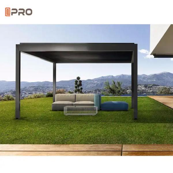 OEM Modern Aluminum Pergola Gazebo Outdoor Garden To Block Light And Rain