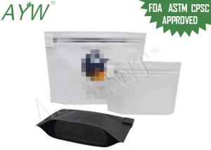 Le zip-lock fait sur commande de preuve d'enfant de Mylar de logo met en sac le