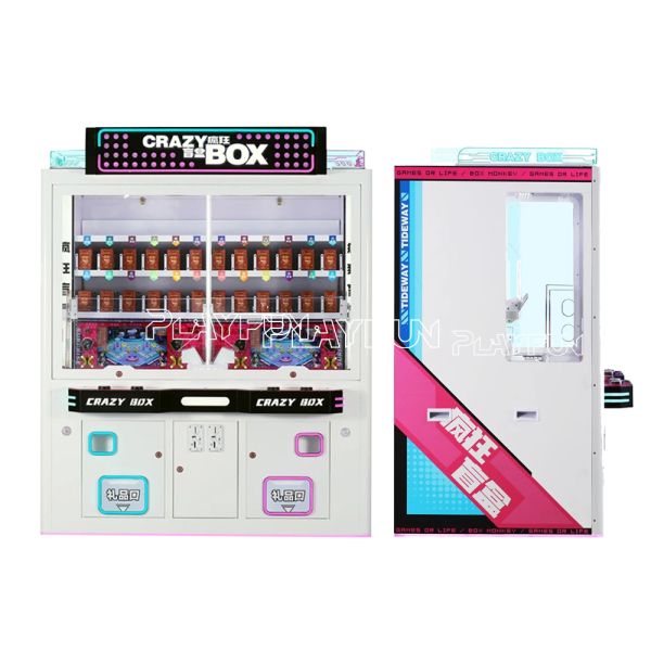 Commercial Automatic Crazy Blind Box Lucky Gifts Kids Toys Mystery Blind Box Vending Machine