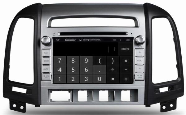 Ouchuangbo Radio GPS Nav Stereo DVD for Hyundai Santa Fe 2006-2012 3G Wifi Android 4.4 OS