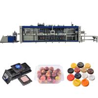 Multi Station Pressure Thermoforming Machine With Automatic Mold Locking