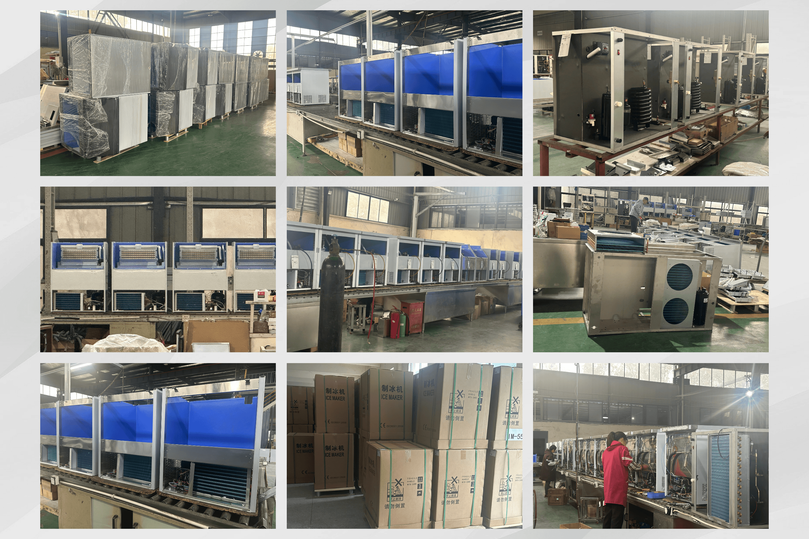 BLG Factory Cube Water Ice Makers High Quality 400kg Ice Cube Making Machine