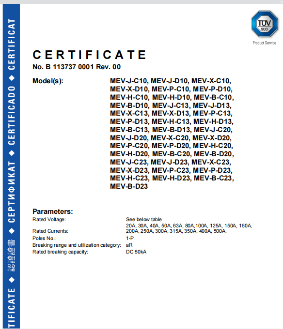 Стандарт ISO8820 высоковольтного керамического взрывателя 1000VDC низкоточный