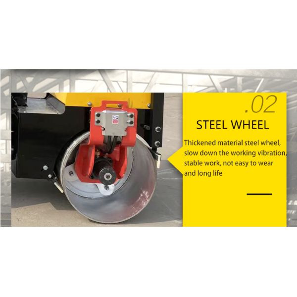 Mini Road Roller Vibrator Compactor/ Driving Road Roller/ 1 Ton Used Vibrating Roller