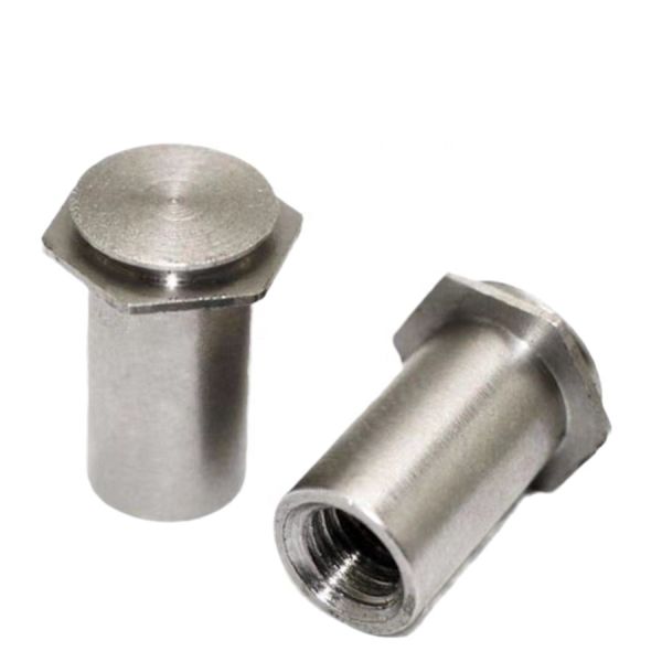 Stainless Steel Concealed Head Self Clinching Standoffs M3 M4 M5 M6 Customized
