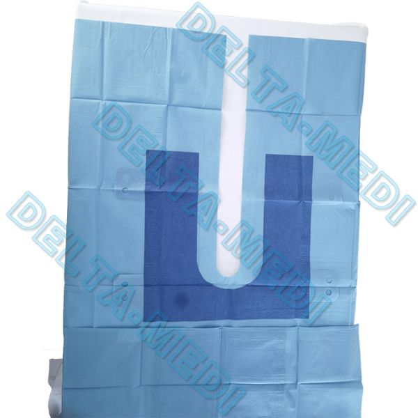 Ophthalmological Fenestrated Drapes Disposable With Integrated Incise Film