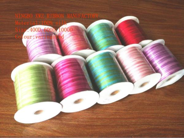 100% pure silk thread,silk yarn,good quality,embroidery material