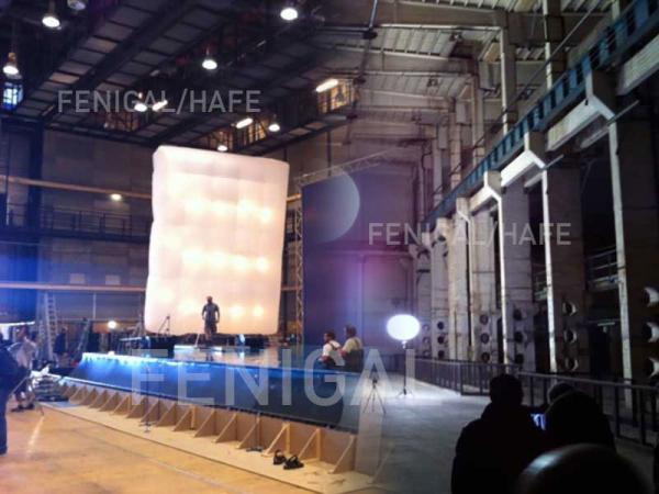 PVC Adjustable Compact 1500pcs Led Balloon Lights For Film Decoration