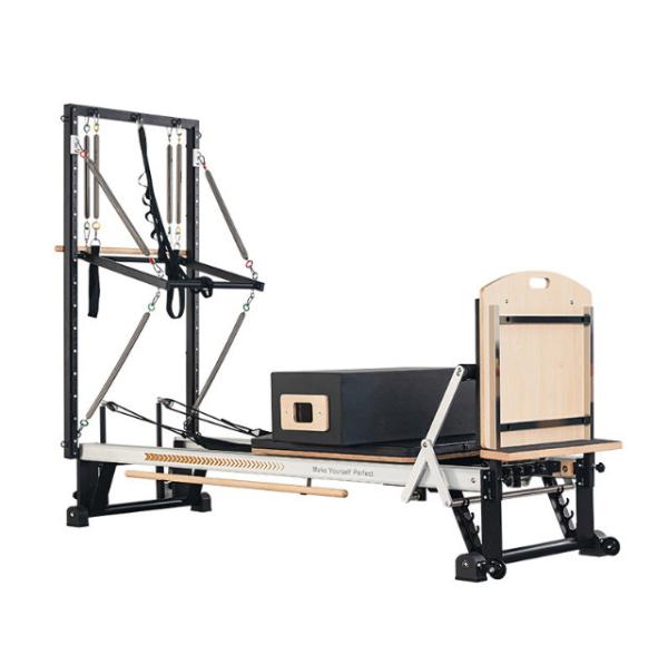 Equipamento de fitness de estúdio de yoga comercial semi-elevado Silent Aluminum Alloy Pilates