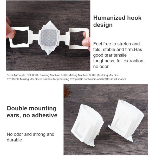 Земная сумка кофе потека уха смертной казни через повешение ткани кофе не сплетенная