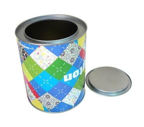 Custom printing round sweet tin boxes wholesaler
