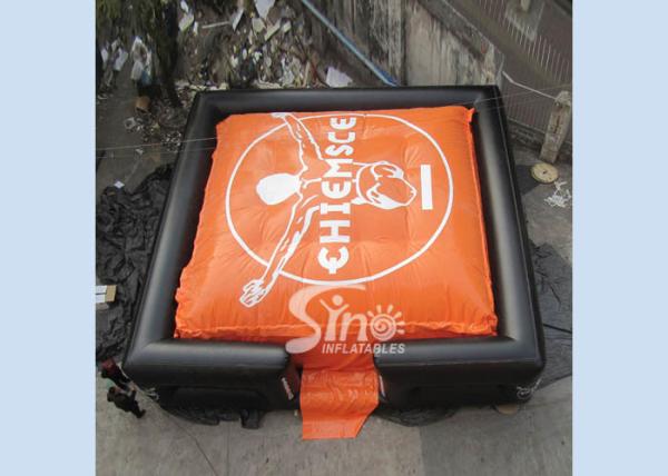 airbag inflável grande dos adultos exteriores de 10x10m para jogos da aventura