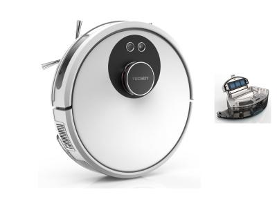 1800Pa Large Suction Laser Mapping Robot Vacuum For Floor Mopping