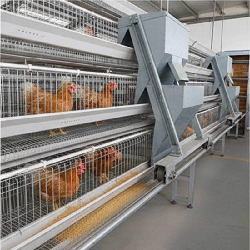Customized Size A Type Layer Cage Automated Layer Breeding Cage For Poultry Farming