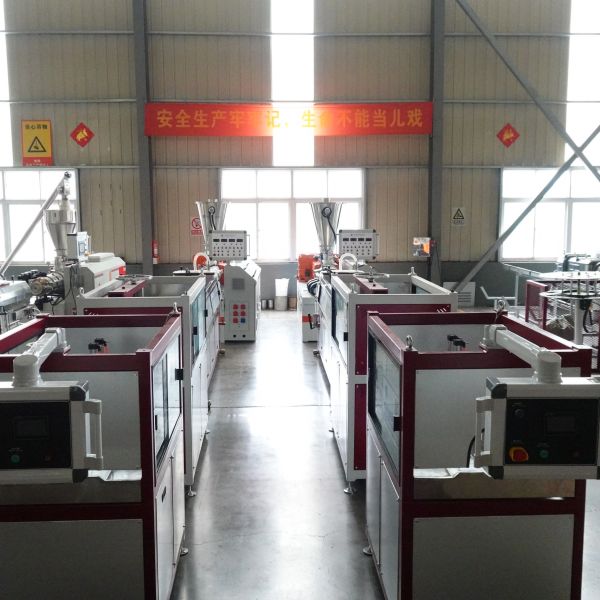 Automatic Plastic Prestressed Spiral Corrugated Pipe Extrusion Line PE/PP Single Screw Pipe Making Machine Equipment