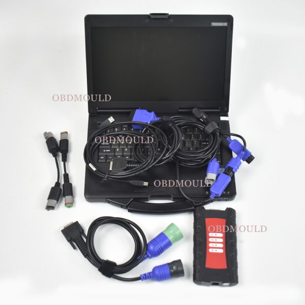 Diagnostic kit INLINE 7, pre installed Insite 8.7 software CF53 laptop for  diesel truck engine diagnosis