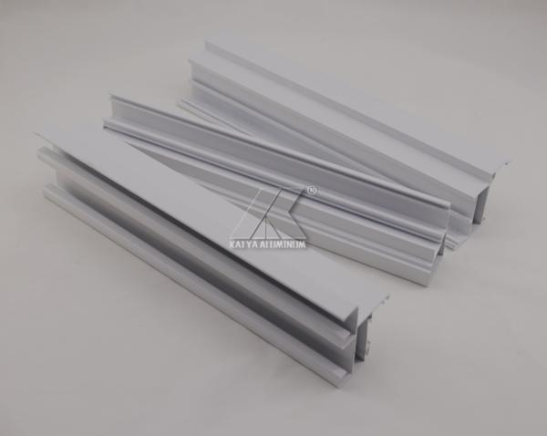 Powder Coating Extrusion Aluminium Sliding Door Profiles T3 Temper