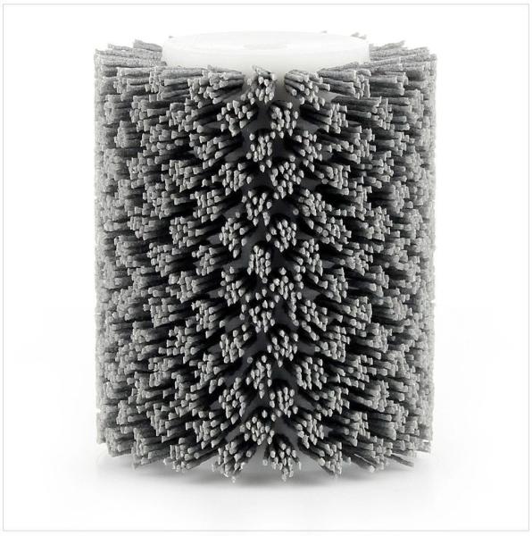 Easy Operation Nylon Roller Brush Low Center Gravity For Wood Polishing