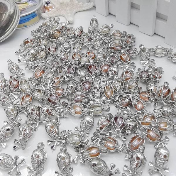 DIY Locket Pendant Oyster Pearl Cage Bead and Essential Oil Diffuser Jewelry Making