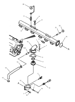 Сверхмощный прислужник температуры воды 51-7578 2979314 34390-00800 для экскаватора КАТ 320К 320Д