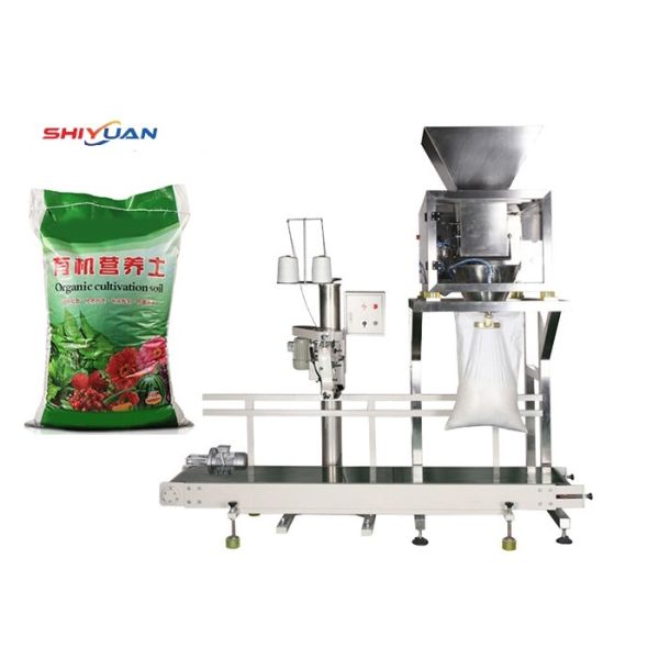 Quantitative Bag Powder Open Mouth Bagging Machine 10kg -50kg