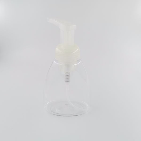Clear 250ml 500ml PET Nonspill Pump Dispenser Bottle