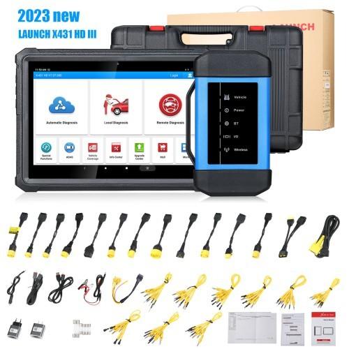 WIFI/ Bluetooth Original Launch X431 Scanner Support Heavy Duty Trucks