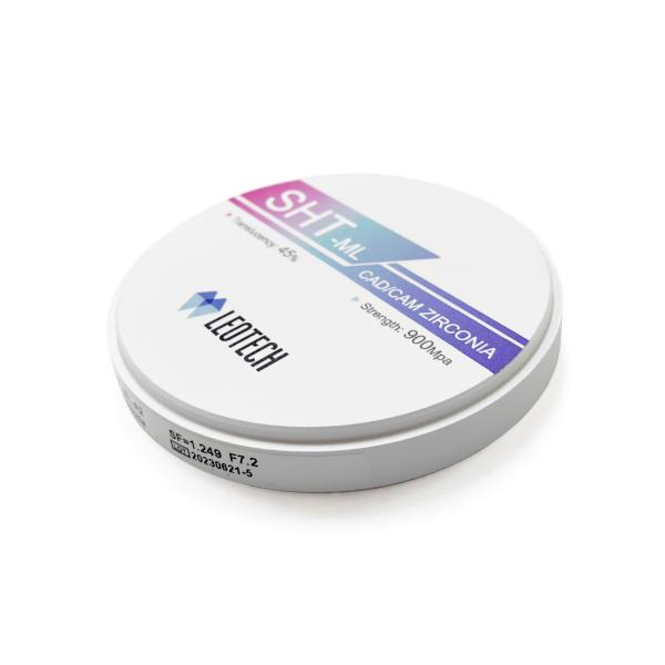 SHT-C Monolithic Zirconia Block , 5-Shade Aesthetic Solution , ISO Class 5 Certified