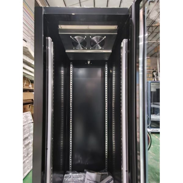 Commercial Upright Refrigerator Beverage Display Fridge With Glass Door