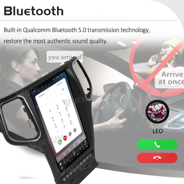 Авторадио для Jeep Grand Cherokee (2014-2019) 14,4 дюйма Android 13 Авто стерео GPS навигация беспроводная Carplay