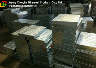 Sidewalk Steel Flat Bar Grating , Drainage Hot Dip Galvanized Grating
