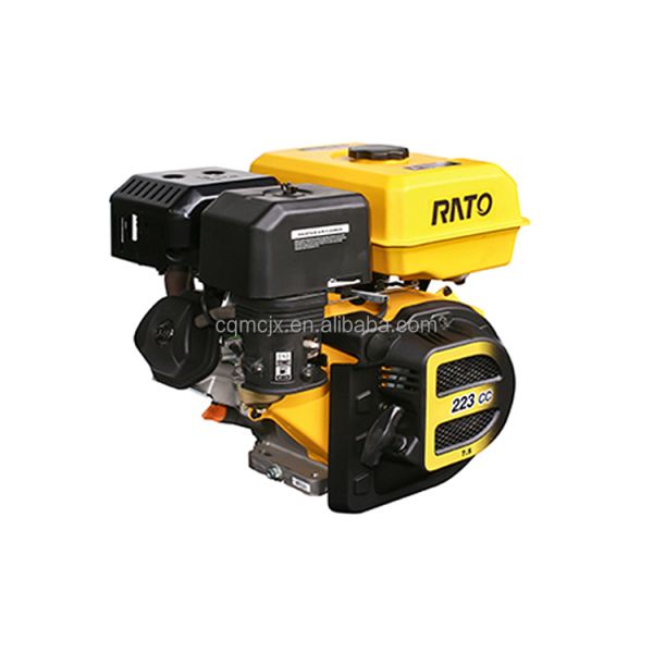 Rato R225 Gasoline Engine 4.5kw/3600rpm Single Cylinder 4 Stroke Horizontal Shaft Engine