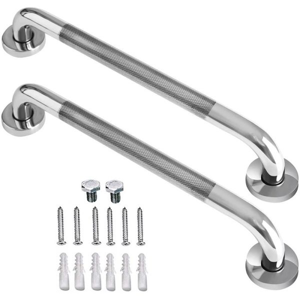 Anti Slip SUS304 Stainless Steel Grab Bar For Elderly Injury Senior Assist OEM