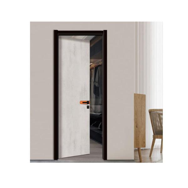 Interior Room Waterproof Solid Wpc Wooden Doors
