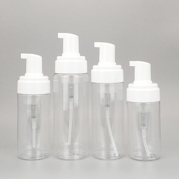 3.38oz 100ml 120ml 150ml 200ml Foundation Plastic Airless Pump Bottle Transparent